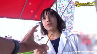 ԿԱՌՆԵՆ ԴԵԼ МЕРКАДО - #Matilde Ramos - Տաք կոլումբիացի отсасывает և կոշտ ստանում առաջ մի տղայի, որի հետ նա ծանոթացել է