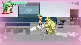 Cute women in sex with alien man and monster in adult porn sexy gameplay video ryona