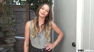 غريب الأسرة-الشباب لها المهبل