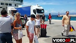 Անվճար սեքս-կինո միջեւ լաստանավի եւ լինելու է, կա Սառա [pickups ]